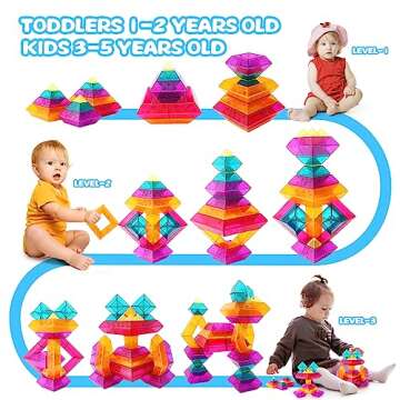 Building Blocks for Toddlers | 30 Pcs Creative Stacking Set