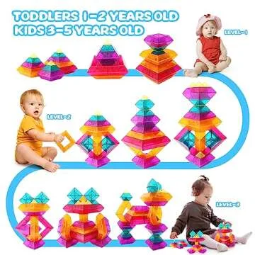 Building Blocks for Toddlers | 30 Pcs Creative Stacking Set