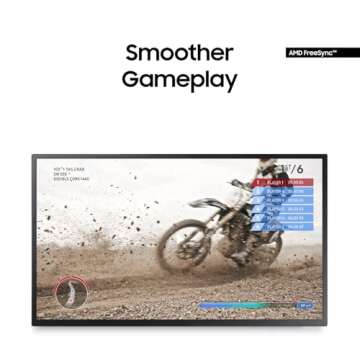 SAMSUNG 32" UJ59 Series 4K UHD Monitor for Gaming and Work