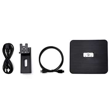 Amazon Basics - 27 Inch IPS Monitor 75 Hz Powered with AOC Technology FHD 1080P HDMI, Display Port and VGA Input VESA Compatible Built-in Speakers for Office and Home, Black