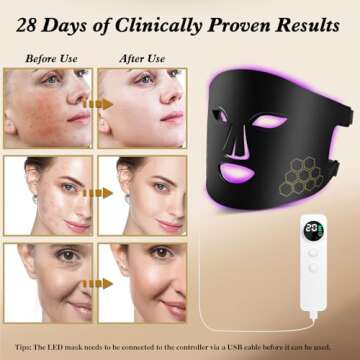 YOEYOU Red Light Therapy Mask for Youthful Skin