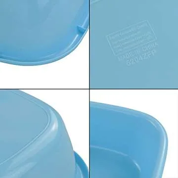 Wekioger 8 Quart Dish Pan Basin, Versatile 3-Pack