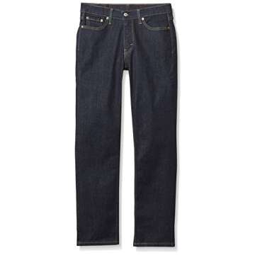 Levi's Men's 514 Straight Fit Cut Jeans (Also Available in Big & Tall), (New) Cleaner-Advanced Stretch, 33W x 34L