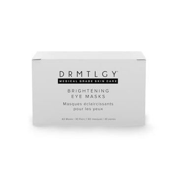 DRMTLGY Brightening Eye Masks for Dark Circles & Puffiness