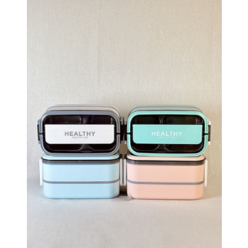 لانچ‌باکس استیل 304 دوجداره ۲۰×۱۲×۷؛ مناسب کار/دانشگاه