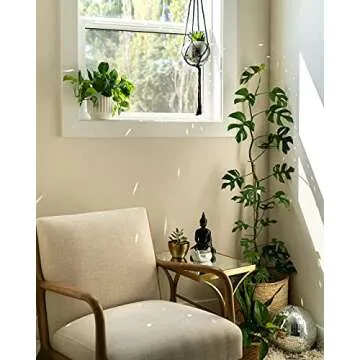 Havenstone Home Hanging Disco Ball Planter 8 Inch