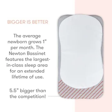 Newton Baby Bassinet & Bedside Sleeper - Safe, Stylish Comfort