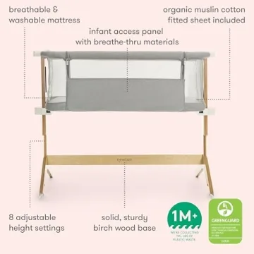 Newton Baby Bassinet & Bedside Sleeper - Safe, Stylish Comfort