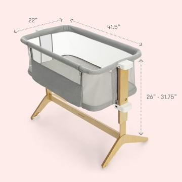 Newton Baby Bassinet & Bedside Sleeper - Safe, Stylish Comfort