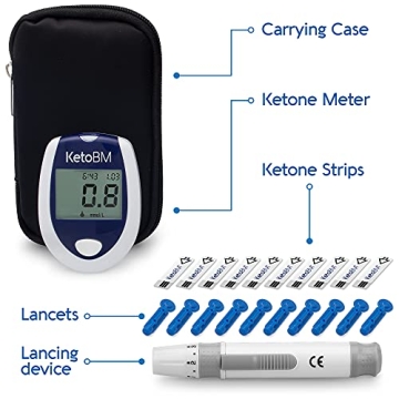 KetoBM Blood Ketone Meter Kit for Accurate Testing