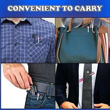 FIGHTSENSE Heavy Duty Pain Pen Stun Gun - Personal Security