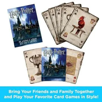 AQUARIUS Harry Potter Playing Cards - Unique Harry Potter Deck for Game Night