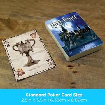 Harry Potter Playing Cards - Magical Game Night Deck