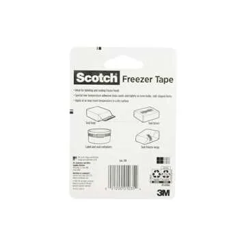 Scotch Freezer Tape, 3/4 x 1000 Inch, 2-PACK