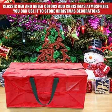 Windyun Heavy Duty Christmas Tree Storage Bags - 4 Pack