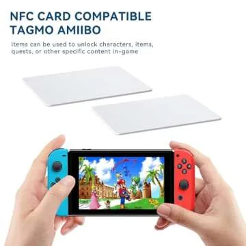 20 Programmable PVC NFC Cards - Ntag215, CR80, Compatible with Epson & Canon Inkjet Printers