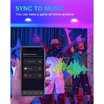 12 Pack Black Smart Recessed Lighting 6 Inch, Ultra-Thin 6 Inch LED Recessed Lights12W 1200LM Smart Downlight with Junction Box, Compatible with Alexa/Google Assistant and Siri - ETL and Energy Star