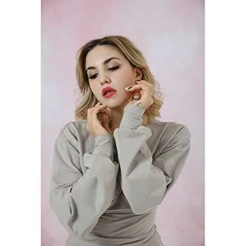 Kate 5x6.5ft(1.5x2m) Collapsible Backdrop Pink Blue Texture Pop up Backgrounds Collapsable Photography Photoshoot Prop