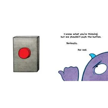 Don't Push the Button! An Easter Surprise: (Easter Board Book, Interactive Books For Toddlers, Childrens Easter Books Ages 1-3)