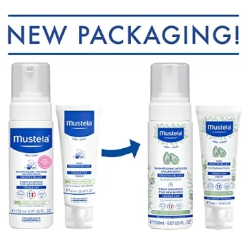 Mustela Baby Cradle Cap Bundle Natural Shampoo Cream Newborns