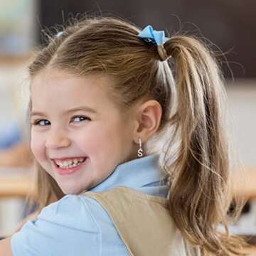 Elegant Initial Earrings for Women - Hypoallergenic Style