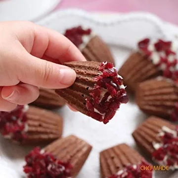 CHEFMADE Non-Stick Mini Madeleine Cake Pan for Baking