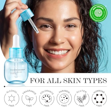 Hydrating Hyaluronic Acid Serum - EWG Certified, 1oz