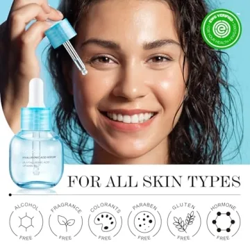 Hydrating Hyaluronic Acid Serum - EWG Certified, 1oz