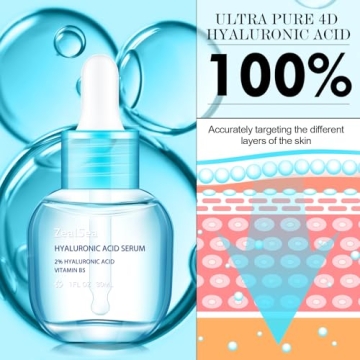 Hydrating Hyaluronic Acid Serum - EWG Certified, 1oz