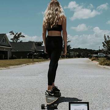 4 Pack Leggings with Pockets for Women - High Waisted Soft Tummy Control Slimming Black Yoga Pants Workout Running