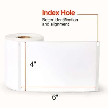 MiroCaro 4" x 6" Shipping Labels Compatible with Dymo Labelwriter 4XL 1744907,1755120, Postage Thermal Labels (2 Rolls, 440 Labels)