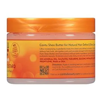 Cantu Shea Butter Define & Shine Custard - 12oz Double Pack