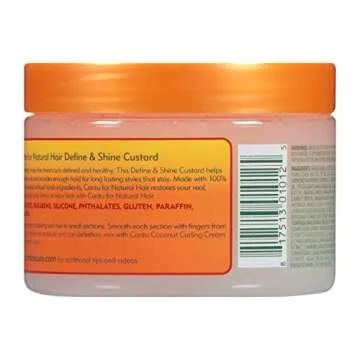 Cantu Shea Butter Define & Shine Custard - 12oz Double Pack