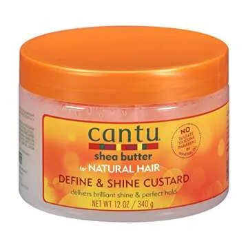 Cantu Shea Butter Define & Shine Custard - 12oz Double Pack