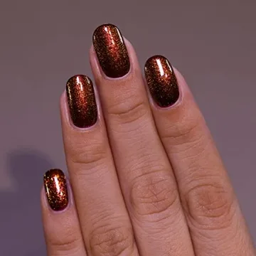ILNP Autumn - Vegan Warm Brown Shimmer Nail Polish