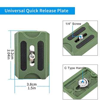 Avella V1 DSLR Tripod Ball Head 360° with Quick Release