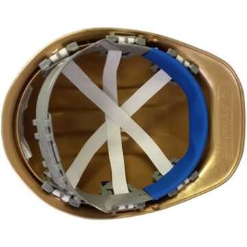Inexpensive OSHA Hard Hat Kits - Omega 2 Cap Style with pin lock suspensions and Hard Hat Tote- Gold