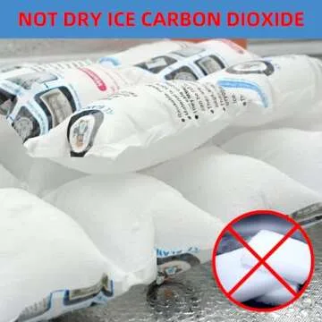 Shipping Cold Packs Dry Ice for Shipping Frozen Food, Freezer Ice Pack Sheets for Coolers 14'' X 13'', Flexible Freezer Cold Packs Keep Food Fresh Beverage Cold, 10 PCS Ice Blanket Sheets, 4 x 6 Cells