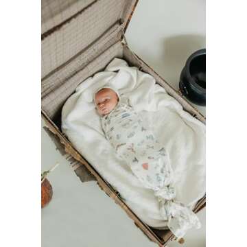 Copper Pearl Baby Swaddle Blanket - Premium Knit Baby Blanket, Large Soft Stretchy Receiving Blankets for Baby Boy and Girl, Swaddles for Newborn, Infant, and Toddler (Wizarding World™)