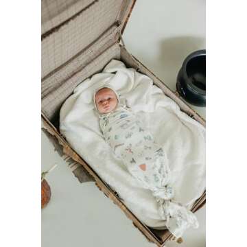 Copper Pearl Baby Swaddle Blanket - Premium Knit Baby Blanket, Large Soft Stretchy Receiving Blankets for Baby Boy and Girl, Swaddles for Newborn, Infant, and Toddler (Wizarding World™)