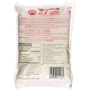 Ajinomoto MSG in Plastic Bag Umami Seasoning 454g / 1LB / 16oz(Pack of 3)_AB