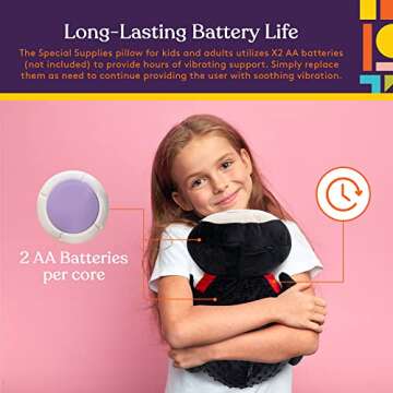 Ladybug Sensory Vibrating Pillow - Comfort and Relaxation in One