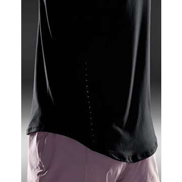 CRZ YOGA Racerback Tank Top for Women - High Neck Breathable