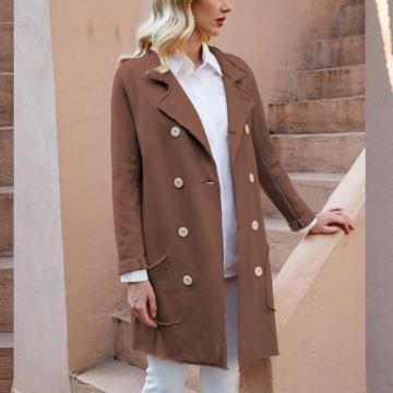 Ainangua Tipperary Women's Trench Coat for Winter Fashion