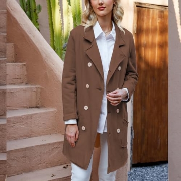 Ainangua Tipperary Women's Trench Coat for Winter Fashion