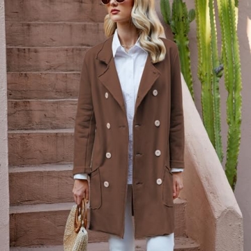Ainangua Tipperary Women's Trench Coat for Winter Fashion