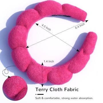 HitModa Spa Headbands for Skincare and Makeup Fun