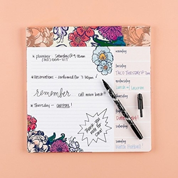 Erin Condren Designer Colorful Dual - Tip Markers - Bold Colors 6 Pack. Fine and Standard Tip Set, Double Sided for Drawing, Coloring, and Art. For Kids and Adults