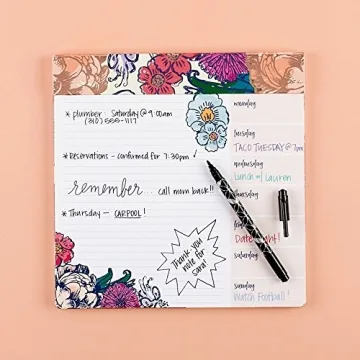 Erin Condren Designer Colorful Dual - Tip Markers - Bold Colors 6 Pack. Fine and Standard Tip Set, Double Sided for Drawing, Coloring, and Art. For Kids and Adults