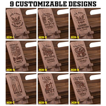 Navy Military Phone Docking Station - Unique Gift